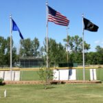 One- or two-piece Aluminum Flagpoles