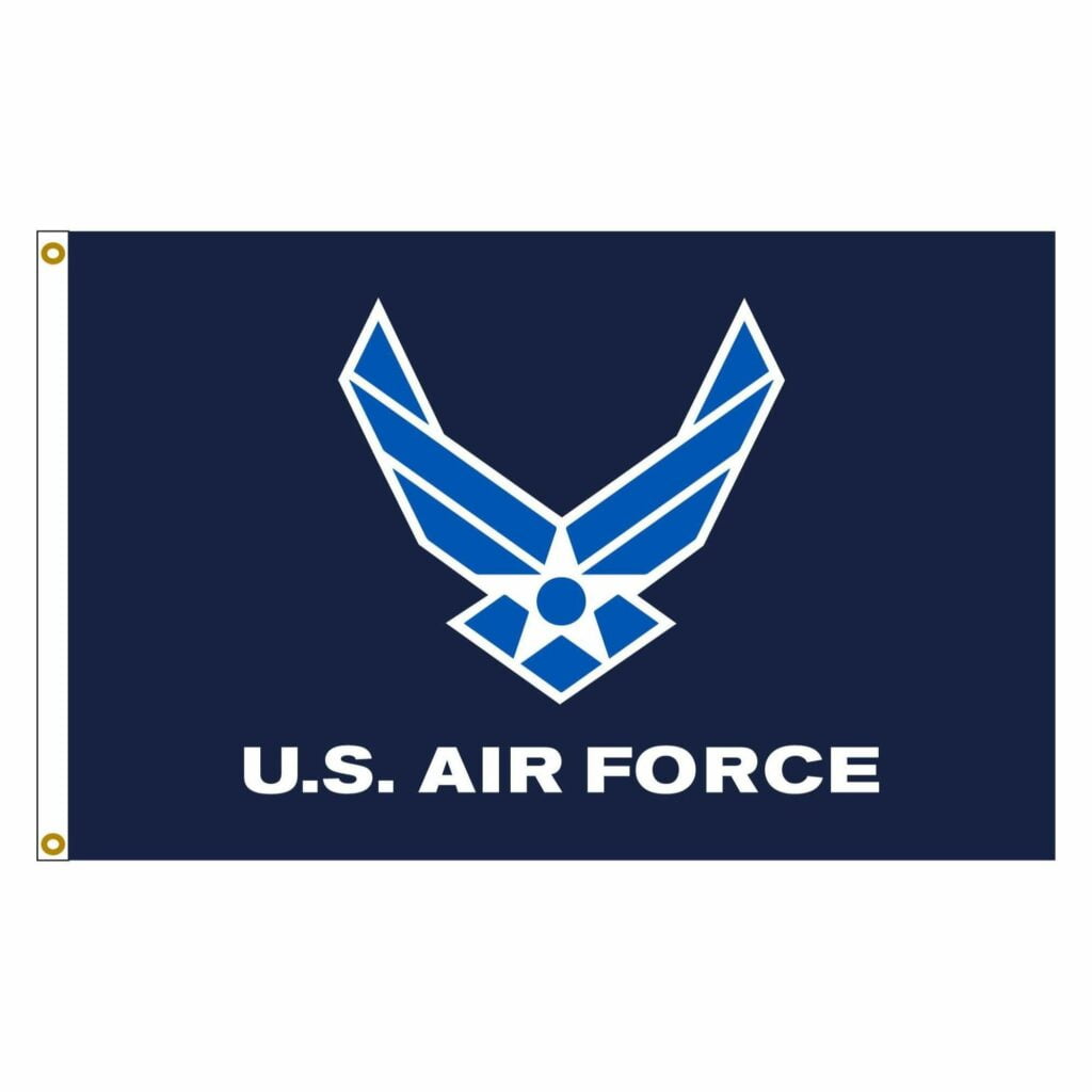 US Air Force Wings Aim High Fly Fight Win Red River Flags us-air-force-wings-aim-high-fly-fight-win-red-river-flags